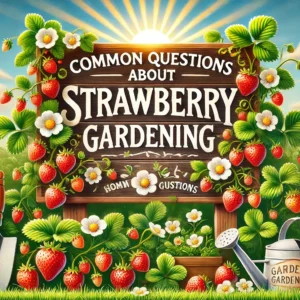 Read more about the article Common Questions about Strawberry Gardening