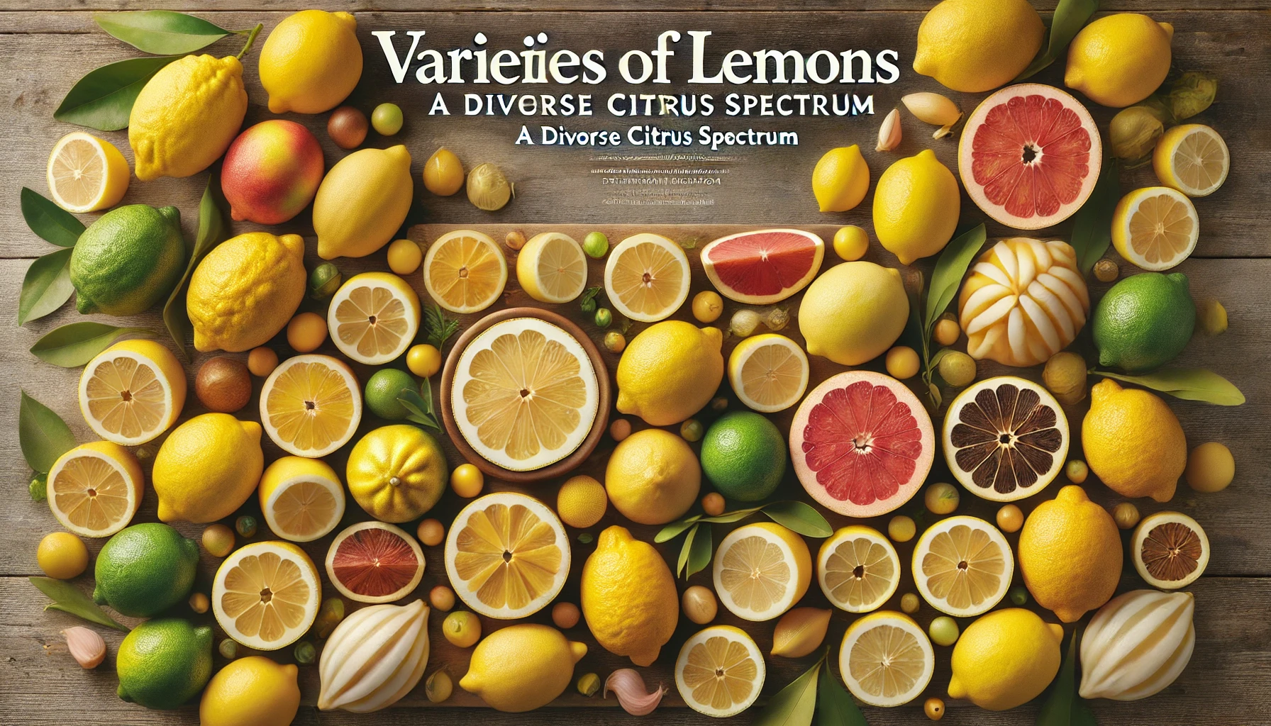 Read more about the article Varieties of Lemons: A Diverse Citrus Spectrum