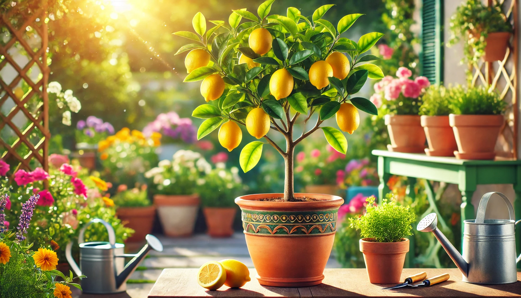 Growing Lemons in Pots