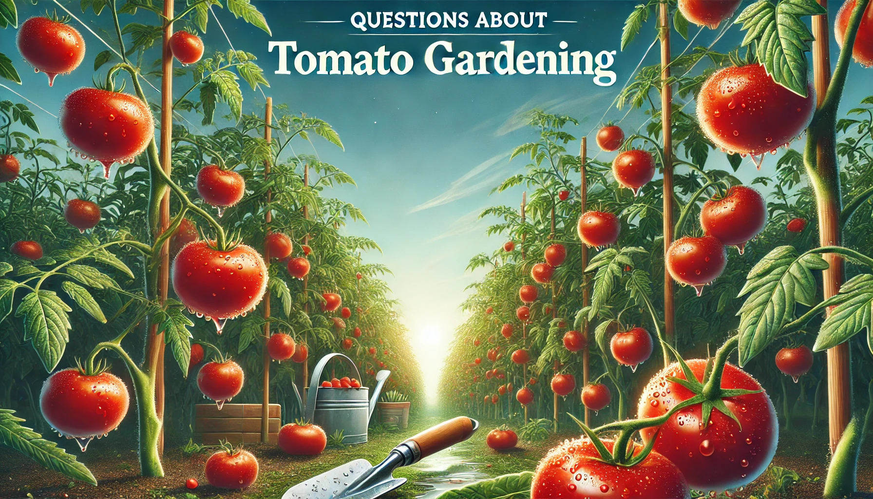 Question’s about Tomato Gardening