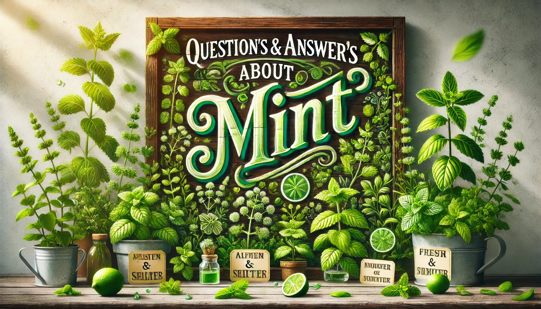 Question's & Answer's about Mint