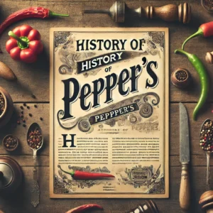 Read more about the article History of Pepper’s