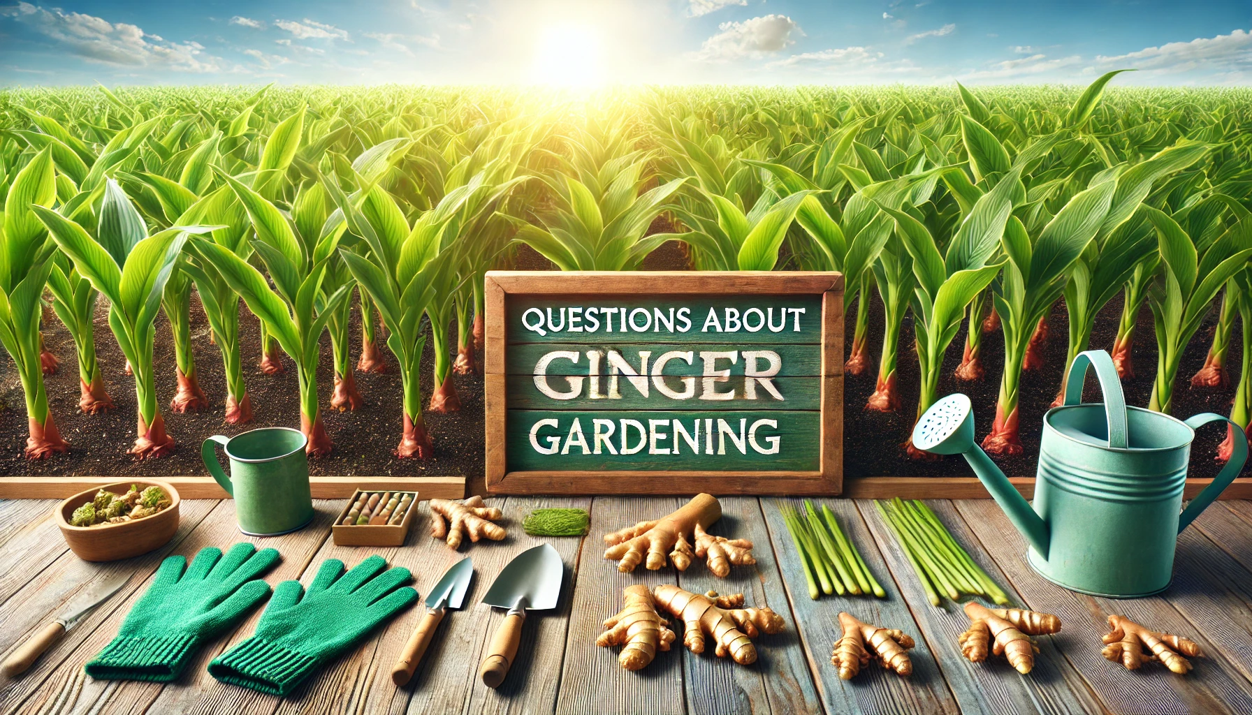 Question’s about Ginger Gardening