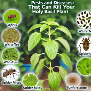 Read more about the article Diseases: That can kill your Tulsi (Holy Basil) Plant