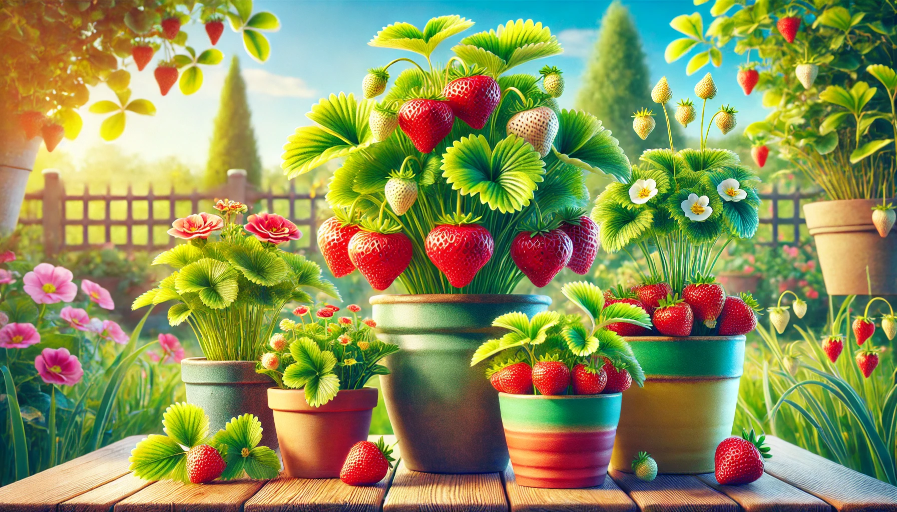 Read more about the article Growing Strawberries in a Pot