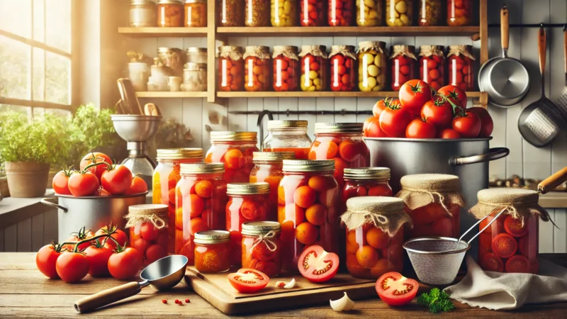 How to Can Tomatoes for Preservation?