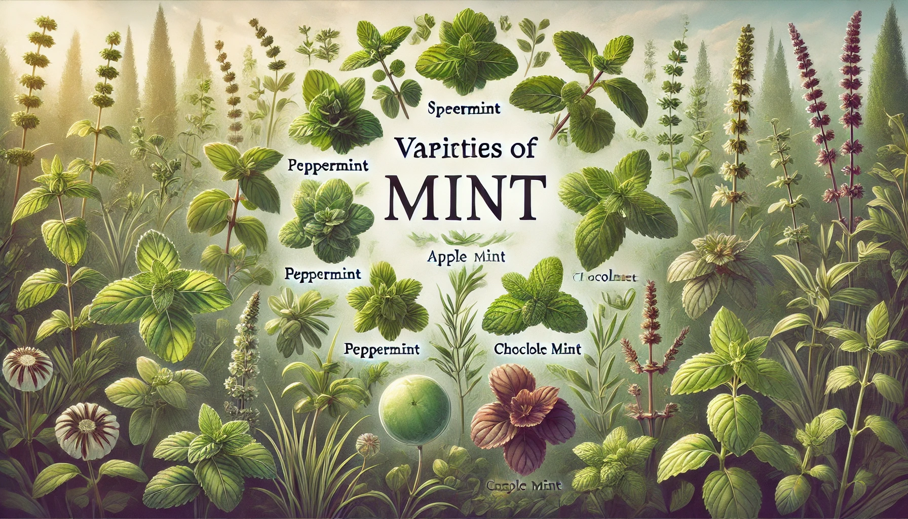 Varieties of Mint