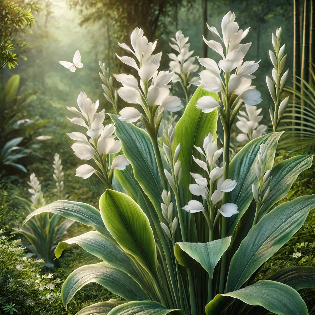 Butterfly Ginger (Hedychium coronarium)