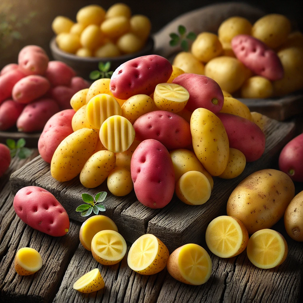 Fingerlings Potato (French Fingerling, Russian Banana, La Ratte)