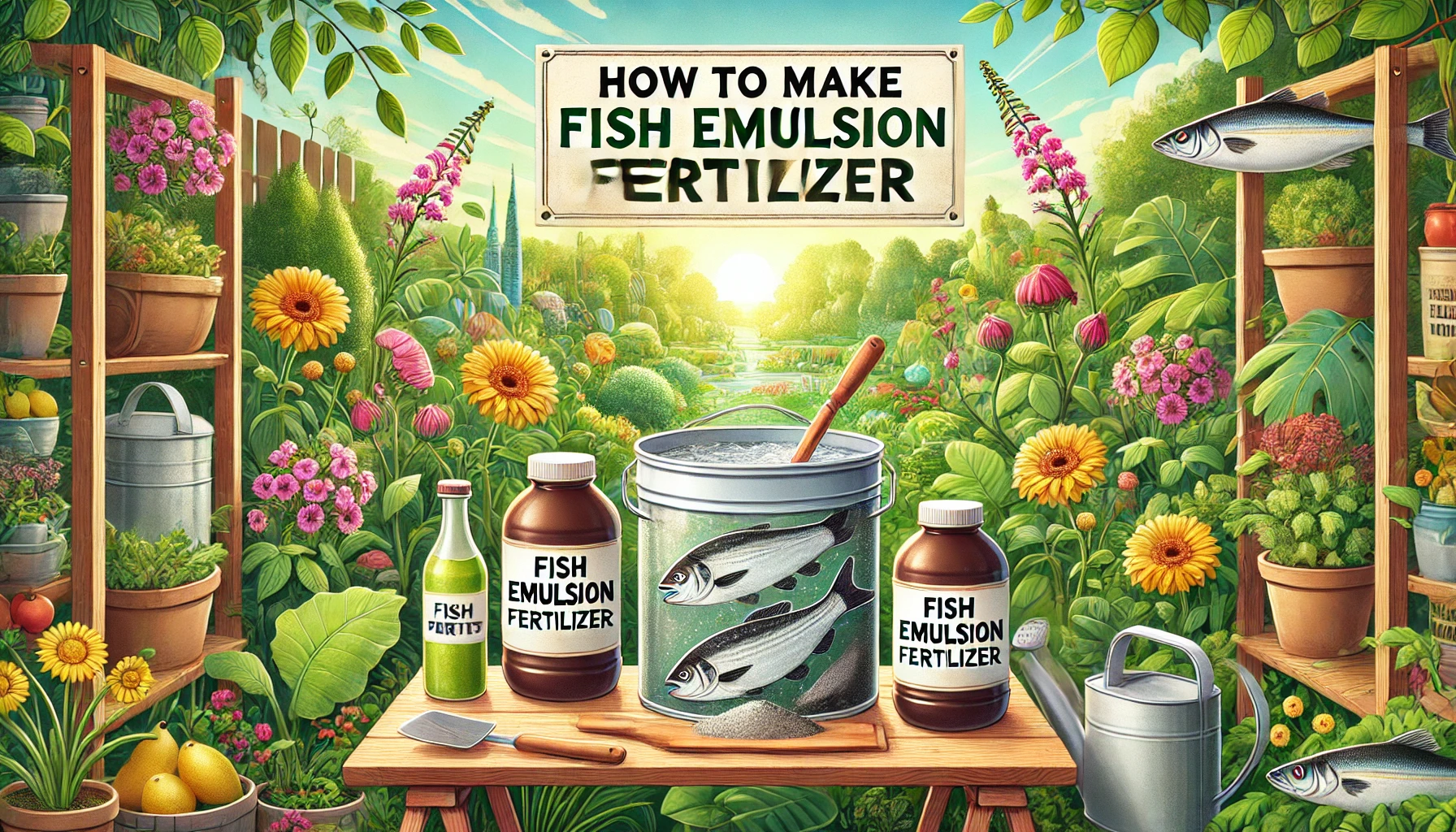 How to Make Fish Emulsion Fertilizer