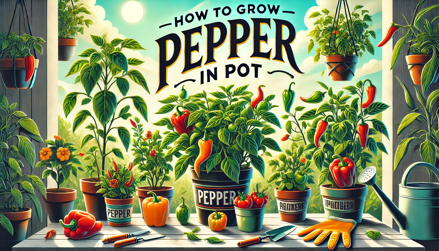 How to Grow Pepper in Pot