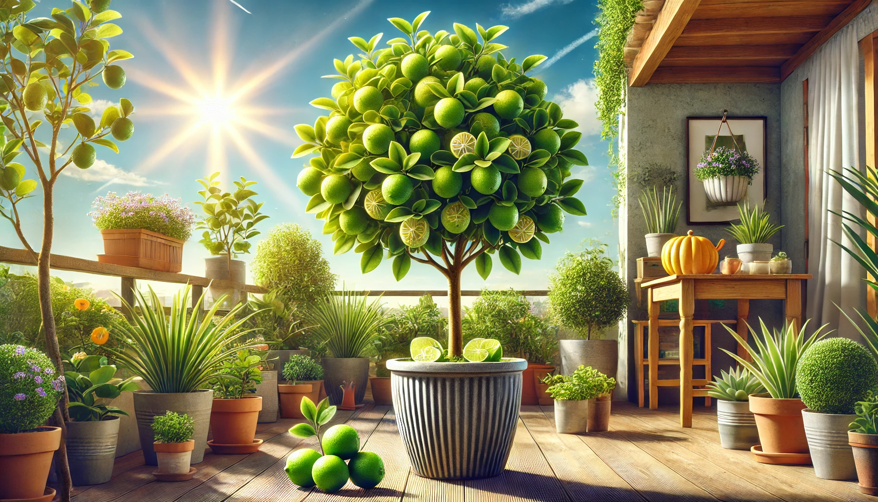 Growing Limes in a Pot