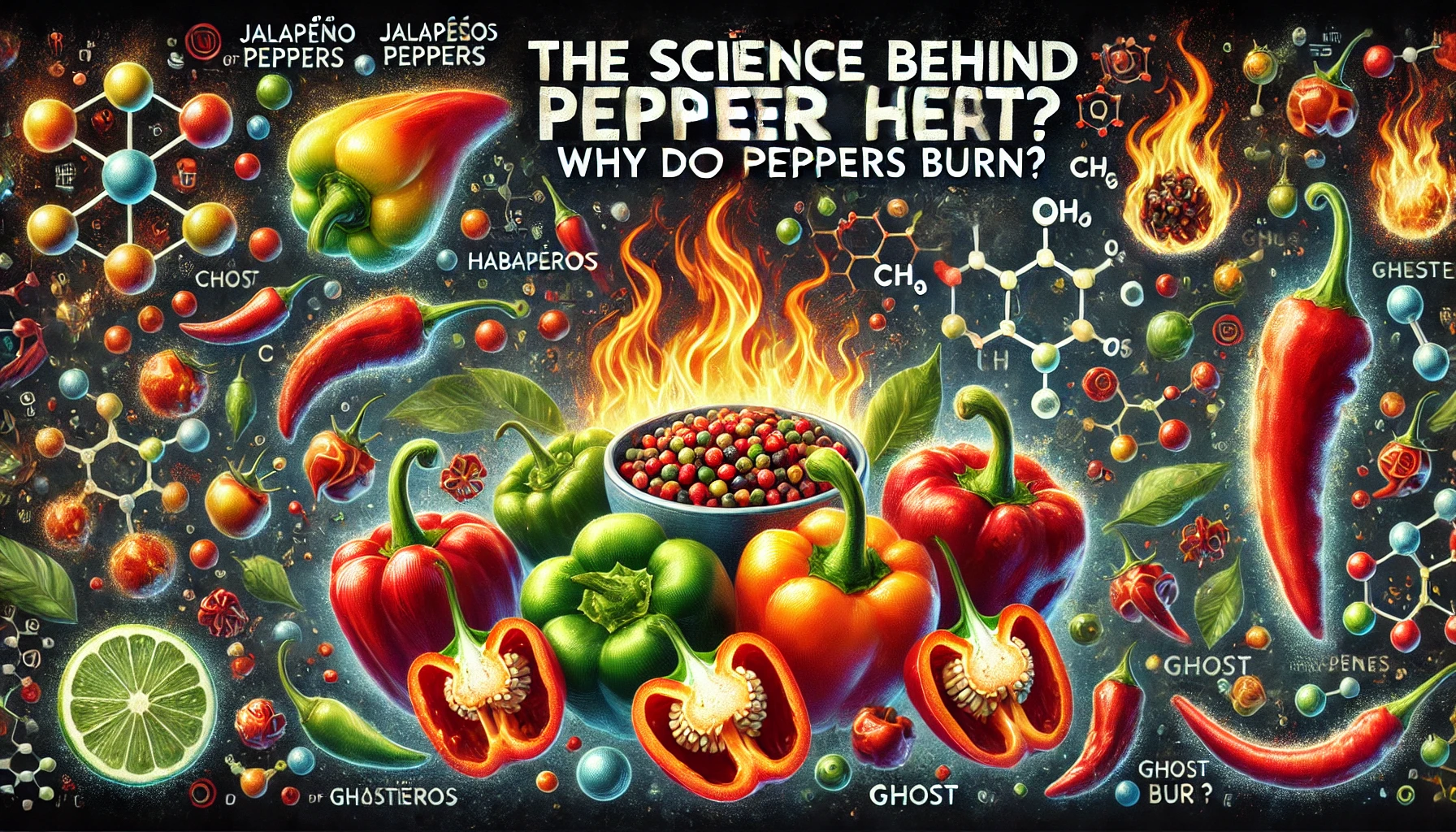 Read more about the article The Science Behind Pepper Heat: Why Do Peppers Burn?