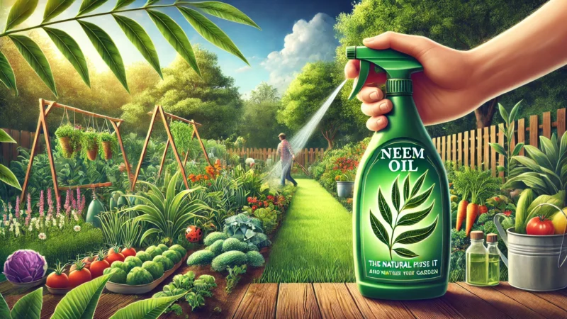 Neem Oil: The Natural Pesticide and How to Use It in Your Garden