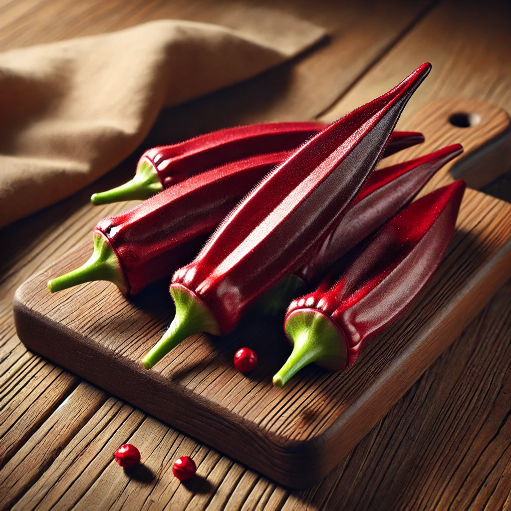 Burgundy Okra